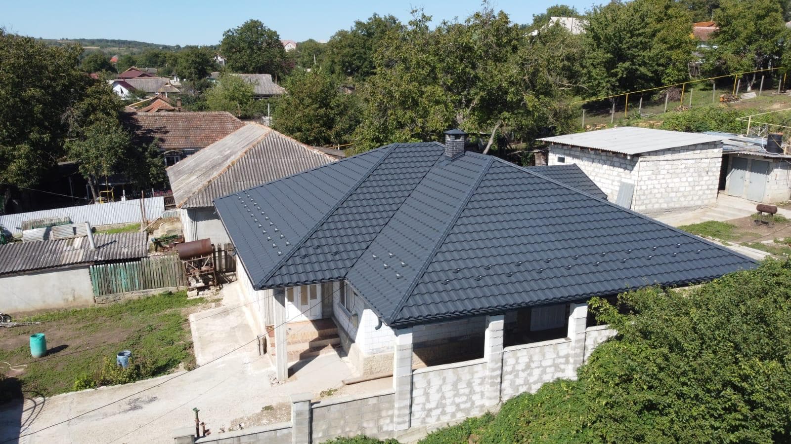 Casă cu Bavaria Grafit, Soroca — rezultat final