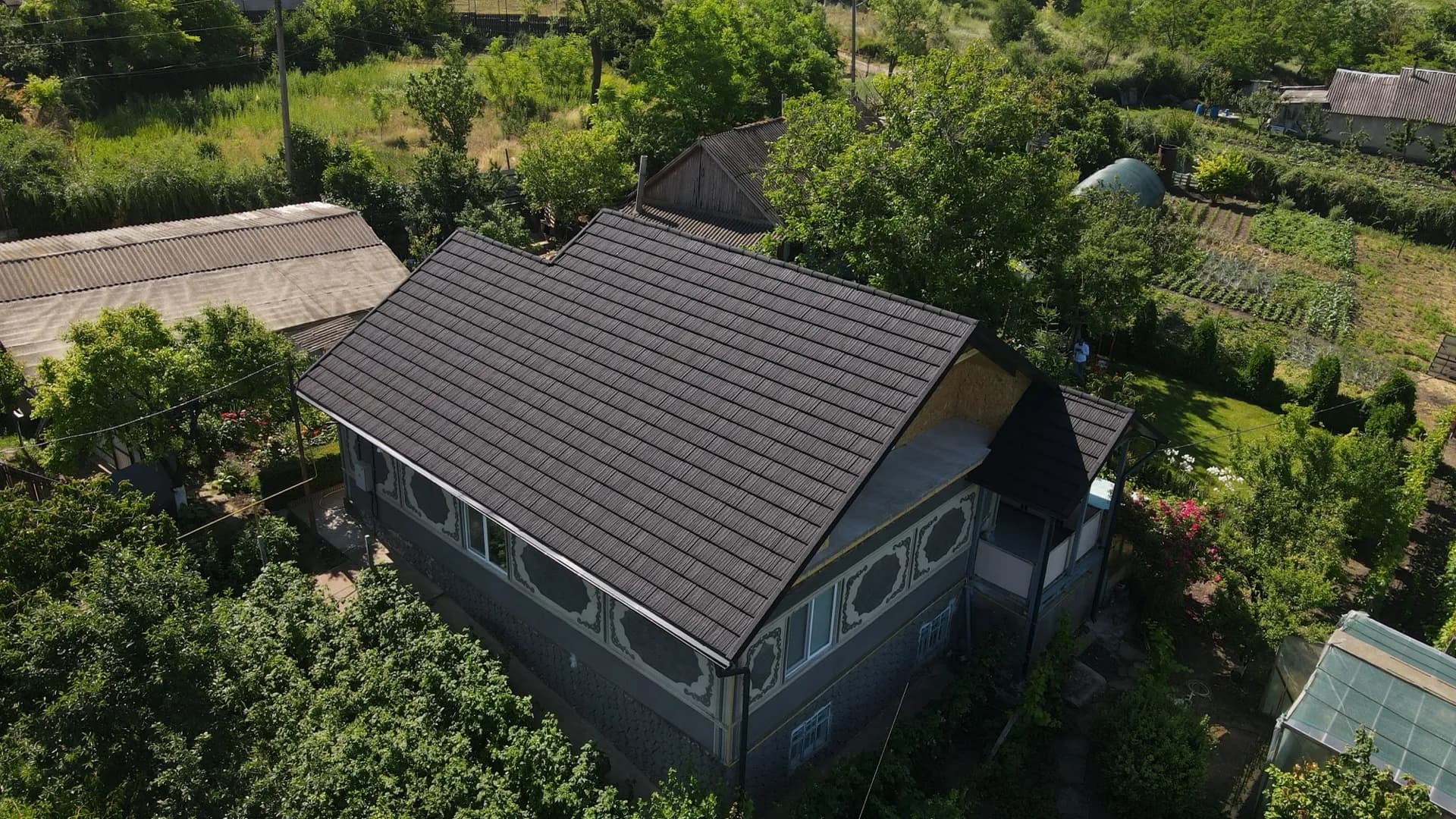 Casă cu Novatik Slate, Țipala — rezultat final